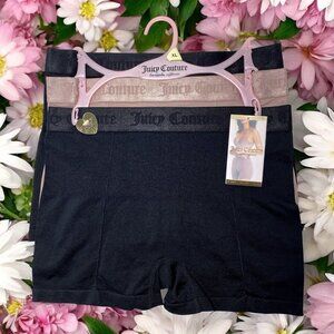 Juicy Couture Slim Shaping Black Beige Shapewear Underwear Size XL NWT